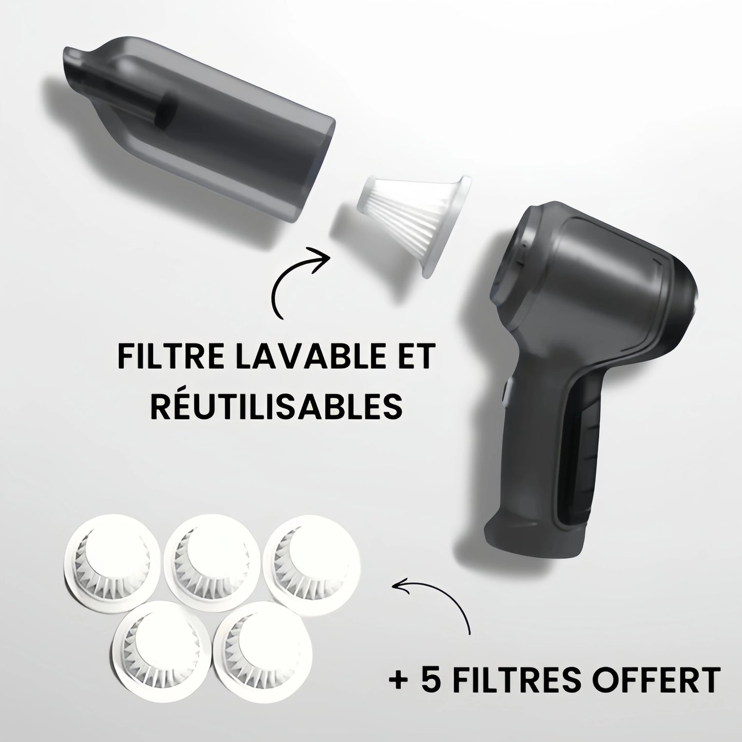 Aspirateur Portable Carivys 2.0