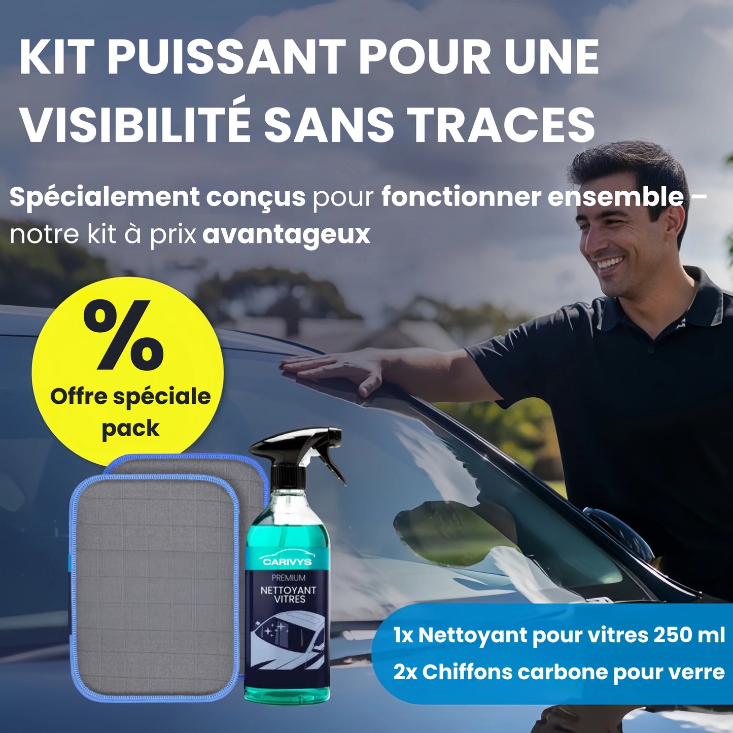 Kit Nettoyage Vitres